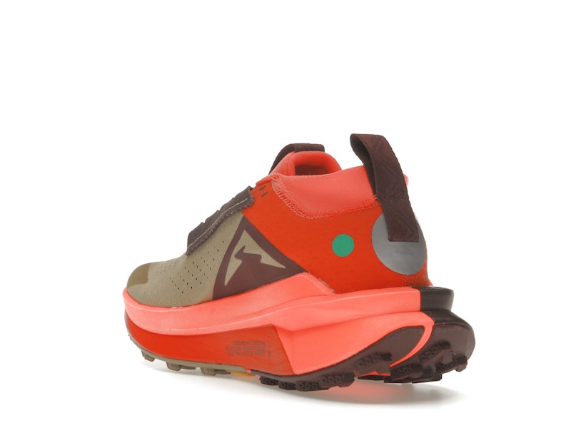 Nike ZoomX Zegama 2 Khaki Hyper Crimson Burgundy Crush White