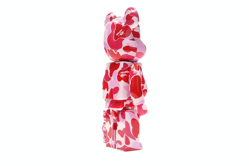 Bearbrick A Bathing Ape ABC Camo 100% & 400% Set Pink