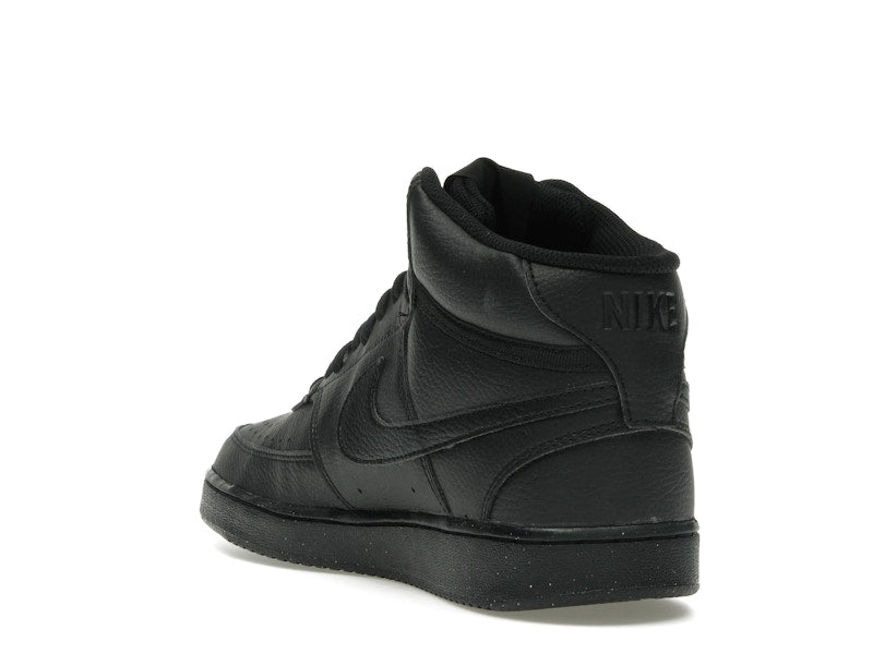 Nike Court Vision Mid Next Nature Triple Black