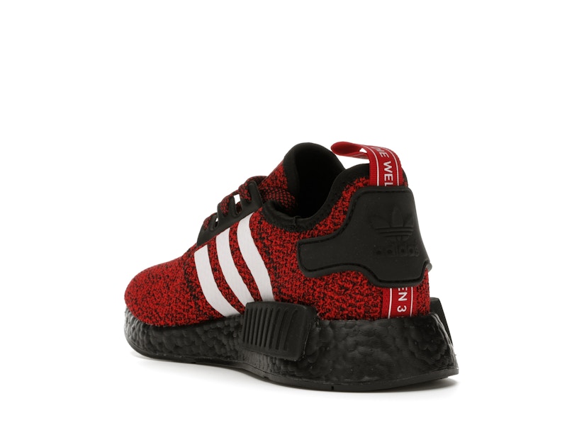 adidas NMD R1 Carbon Red White Black