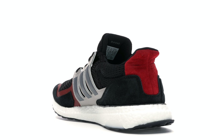 adidas Ultra Boost S&L Black Grey Power Red