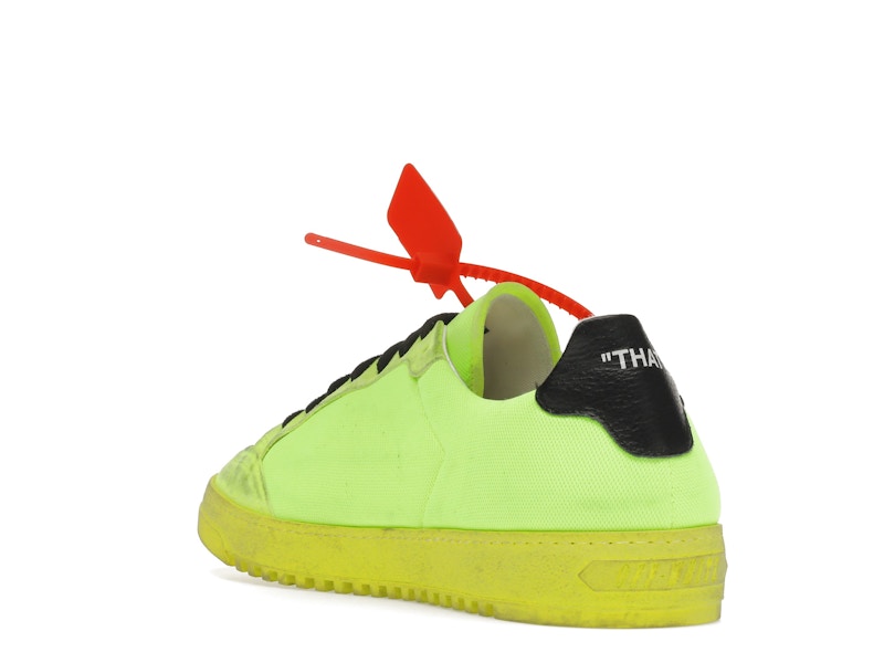OFF-WHITE Low 2.0 Fluo Yellow FW19