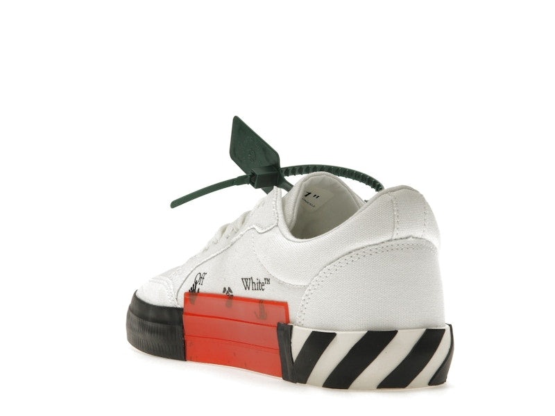 OFF-WHITE Low Vulcanized Canvas White Blue