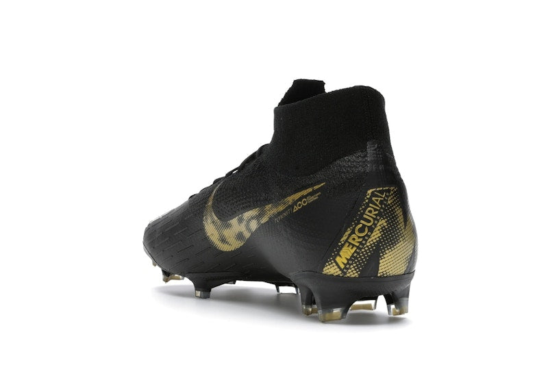 Nike Mercurial Superfly 6 Elite FG Black Metallic Gold
