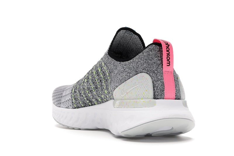 Nike React Phantom Run Flyknit 2 Flash Crimson Baltic Blue
