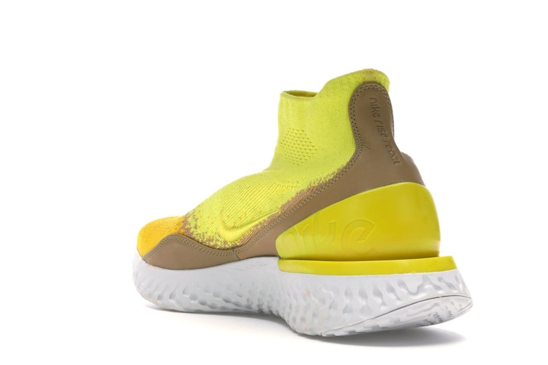 Nike Rise React Flyknit Sonic Yellow