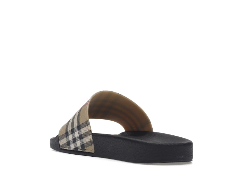 Burberry Vintage Check Slides Archive Beige