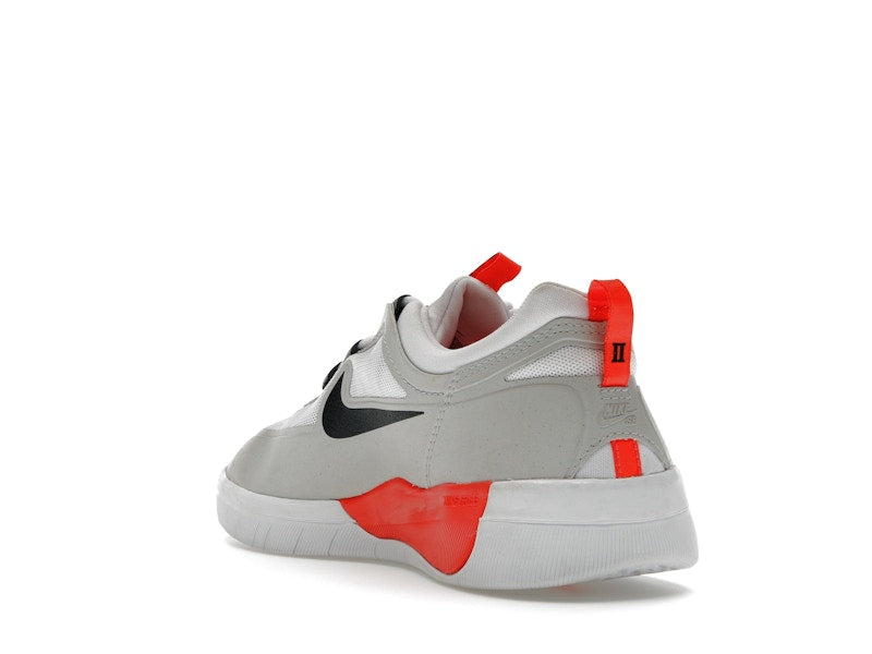 Nike SB Nyjah Free 2 Neutral Grey Bright Crimson