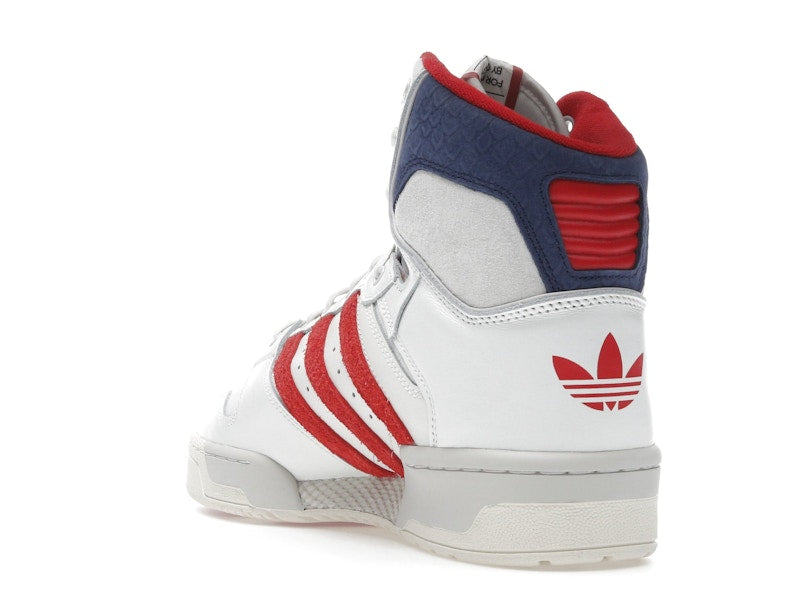 adidas Conductor Hi White Scarlet Python