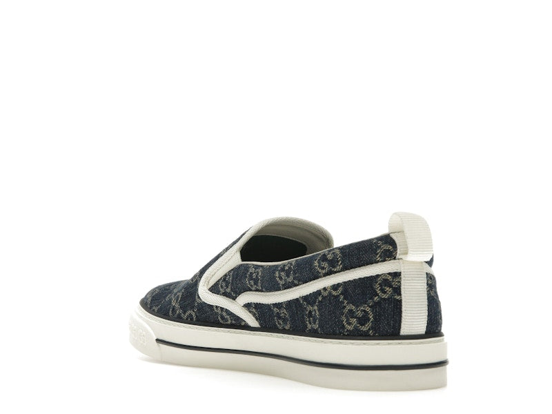 Gucci Tennis 1977 Slip On Denim