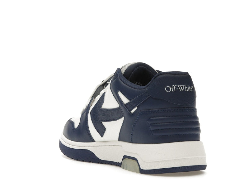 OFF-WHITE Out Of Office OOO Low Tops White Royal Blue