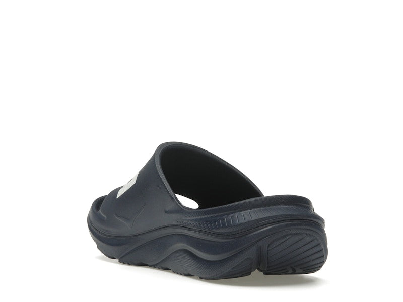 Hoka One One Ora Athletic Slide Varsity Navy White