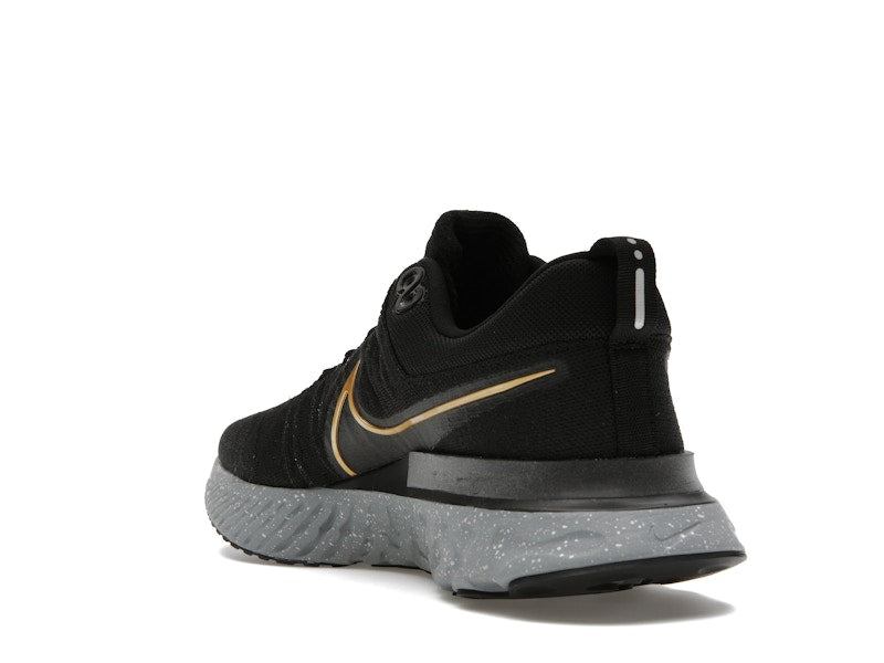 Nike React Infinity Run Flyknit 2 Black Gold