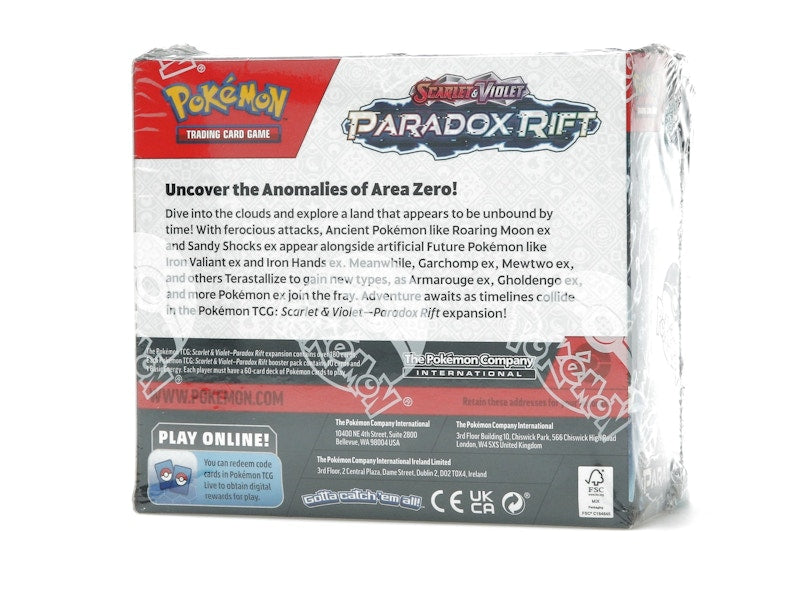 Pokémon TCG Scarlet & Violet Paradox Rift Booster Box