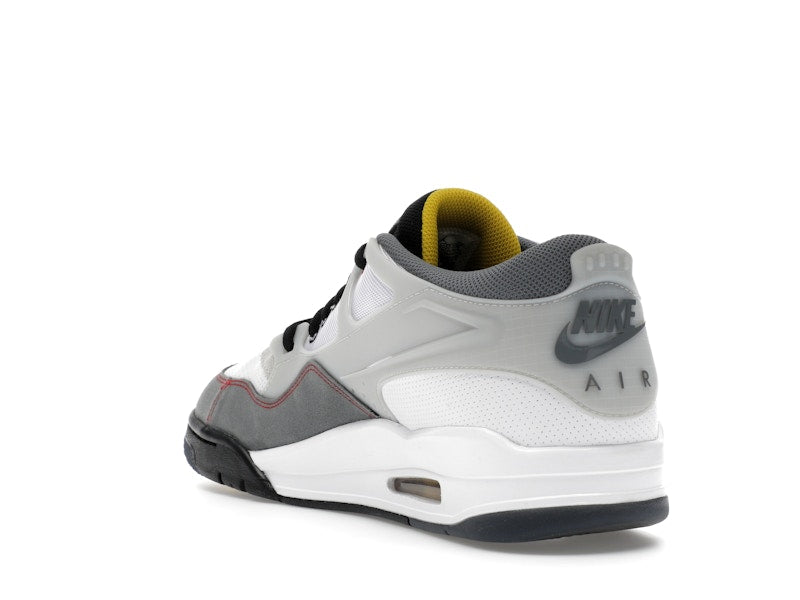 Jordan 4 RM Premium White Black Smoke Grey Fire Red