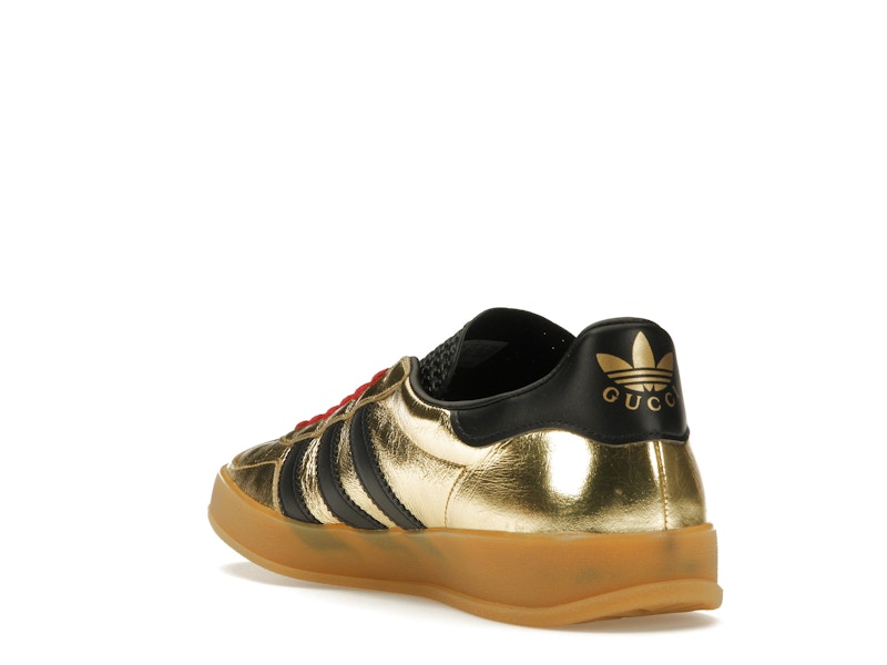 adidas x Gucci Gazelle Metallic Gold