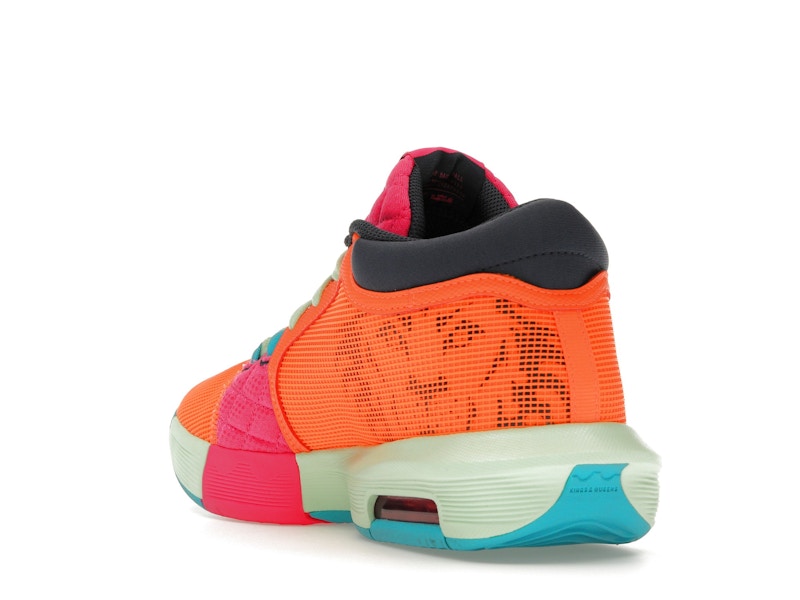 Nike LeBron Witness 8 Total Orange Laser Fuchsia