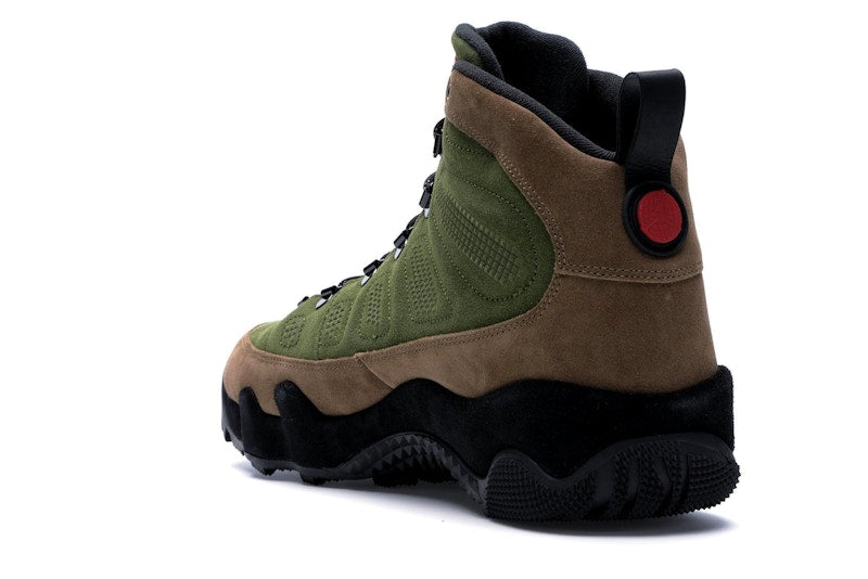Jordan 9 Retro Boot NRG Military Brown Legion Green