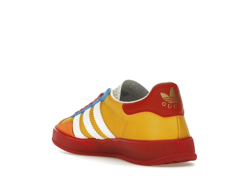 adidas x Gucci Gazelle Yellow White Red (Women's)
