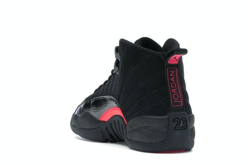 Jordan 12 Retro Black Rush Pink (GS)