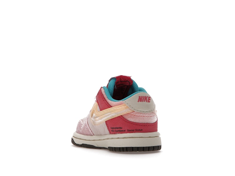 Nike Dunk Low Social Status Free Lunch Strawberry Milk (TD)