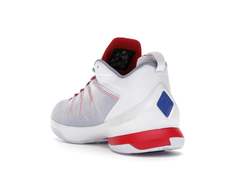 Jordan Cp3.Viii Ae White/Game Royal-Spirit Red-Cool Blue
