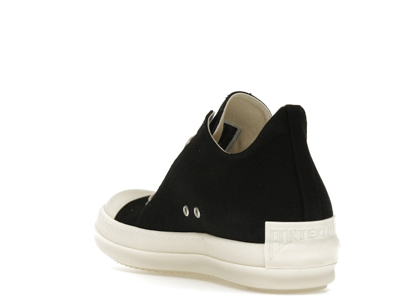 Rick Owens DRKSHDW Low Porterville Black Milk (Porterville Heel Tab)