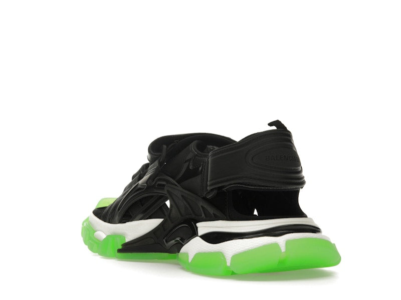 Balenciaga Track Sandal Black White Green