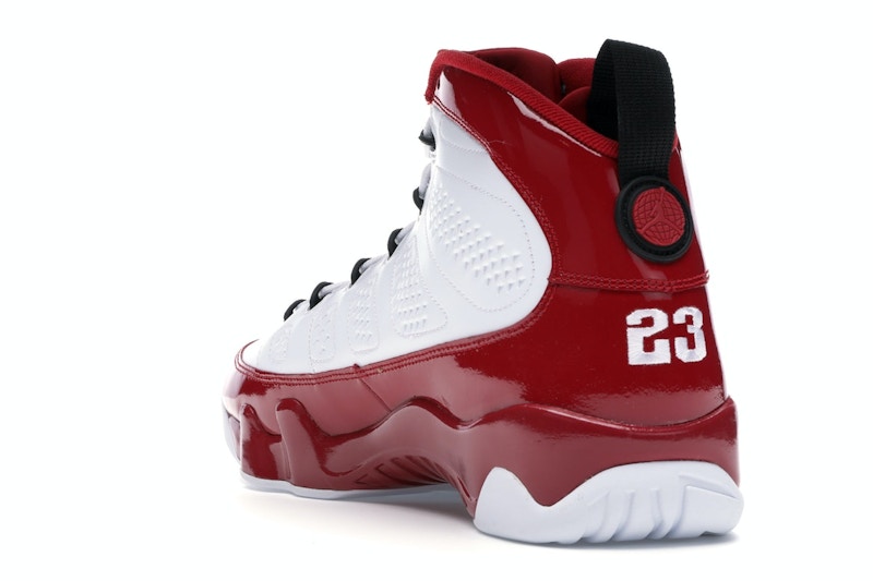 Jordan 9 Retro White Gym Red