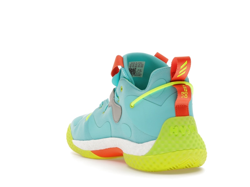 adidas Harden Vol. 6 Pulse Aqua Solar Yellow