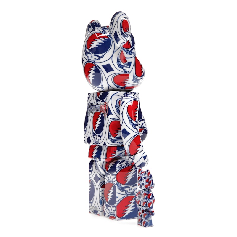 Bearbrick x Grateful Dead (Steal Your Face) 100% & 400% Set