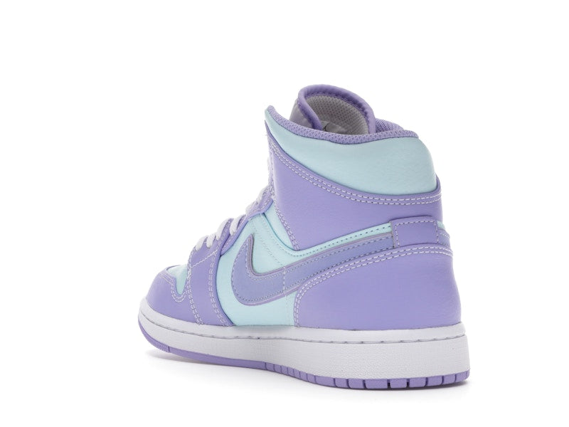 Jordan 1 Mid Purple Aqua