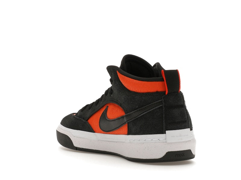 Nike SB React Leo Black Electro Orange