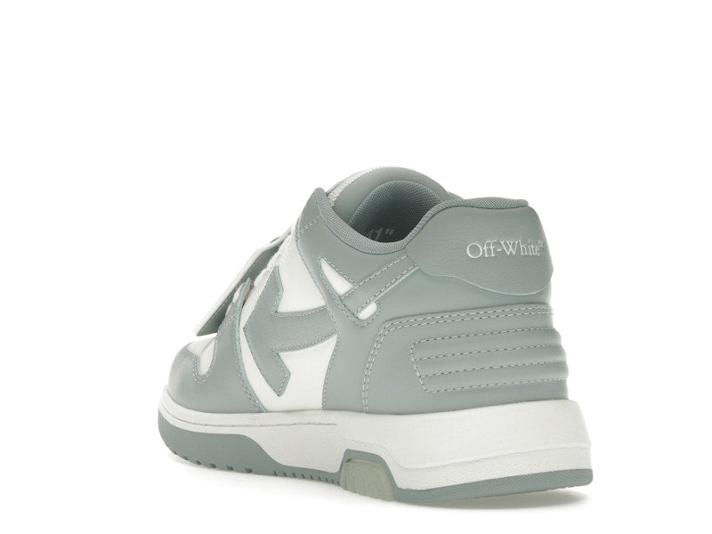 OFF-WHITE Out Of Office OOO Low Tops White Grey