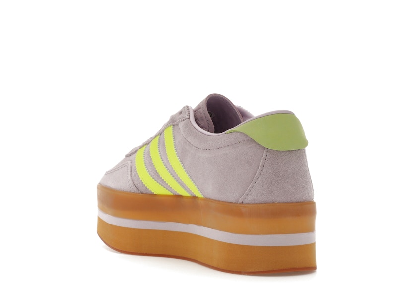 adidas Gazelle Stack Ice Lavender Solar Yellow Gum (Women's)