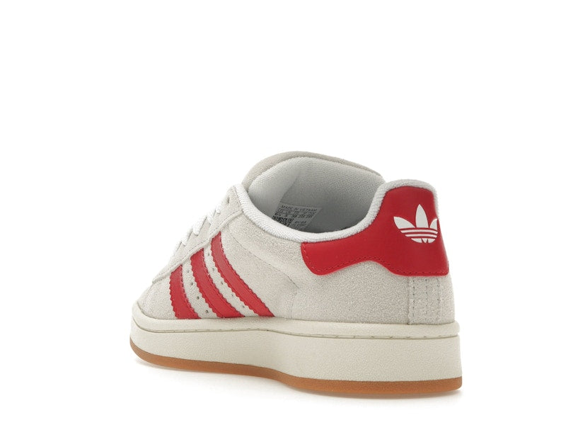 adidas Campus 00s Crystal White Better Scarlet (Women's)