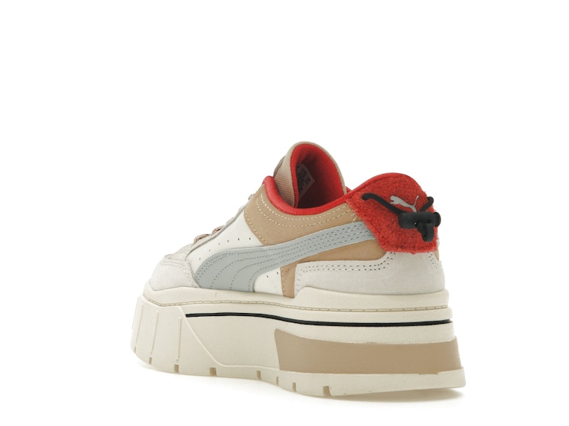 Puma Mayze Stack Retro Grade Vaporous Grey Red