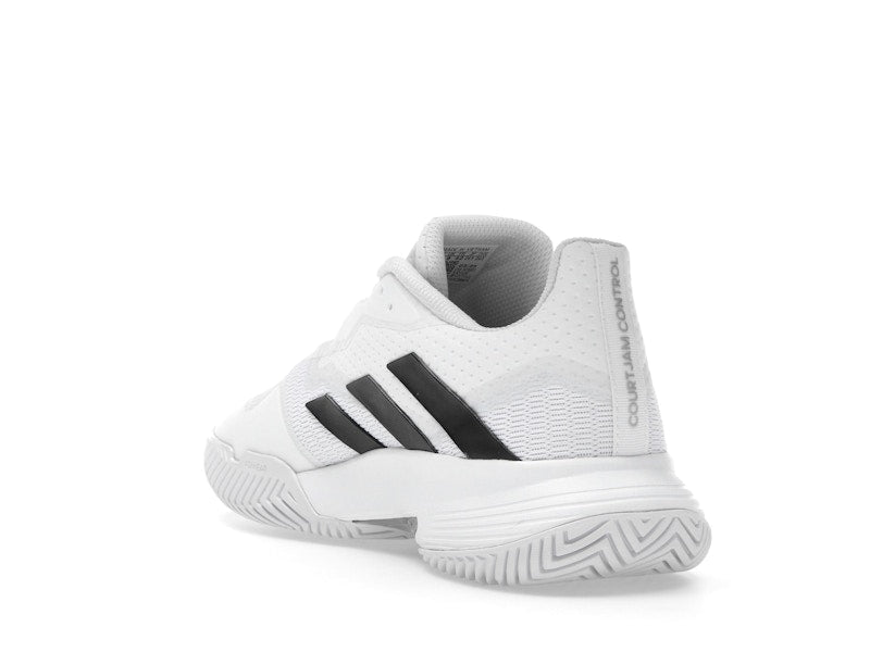 adidas Courtjam Control Cloud White Core Black Matte Silver