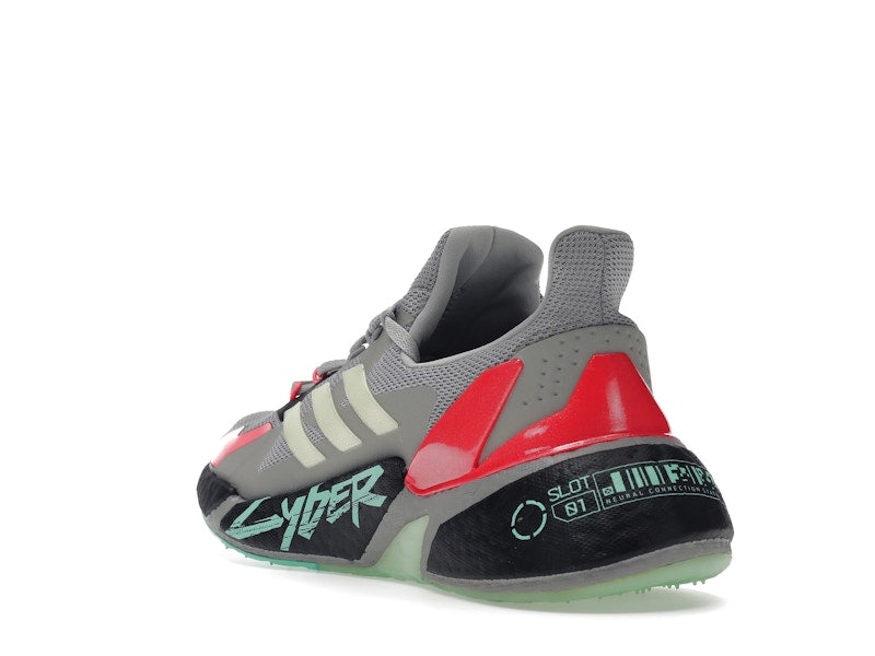 adidas X9000L4 Cyberpunk 2077 Grey Yellow Zest Pink