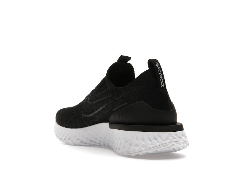 Nike Epic Phantom React Flyknit Black White