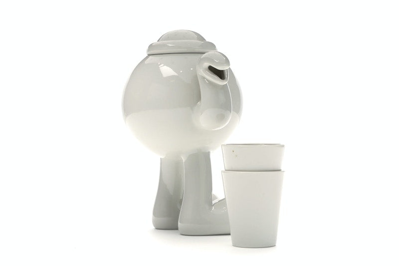 James Jarvis Glazed Porcelain Teapot White