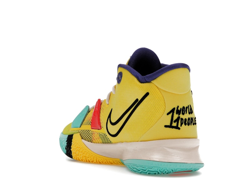 Nike Kyrie 7 1 World 1 People Electric Yellow (GS)