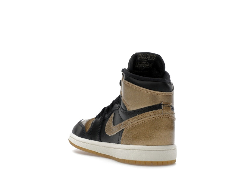 Jordan 1 Retro High OG Black Metallic Gold (PS)