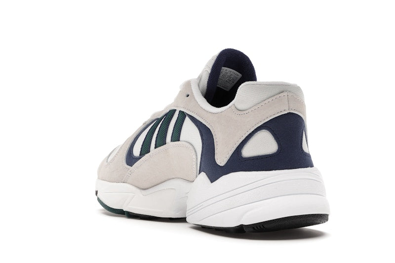 adidas Yung-1 White Noble Green Dark Blue