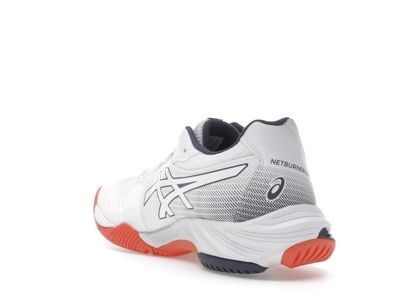 ASICS Netburner Ballistic FF 3 White Indigo Fog