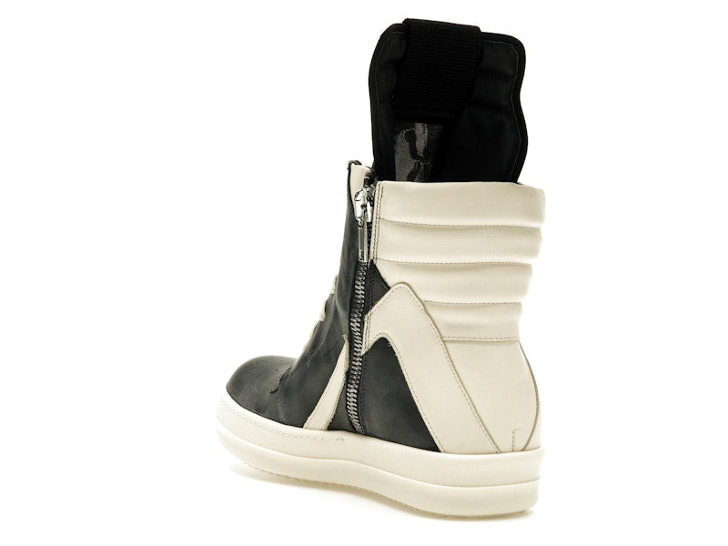 Rick Owens Lido Geobasket Black Milk