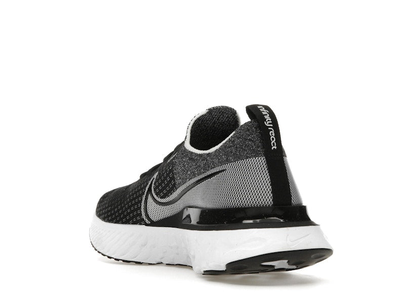 Nike React Infinity Run Flyknit Black White (Women's)