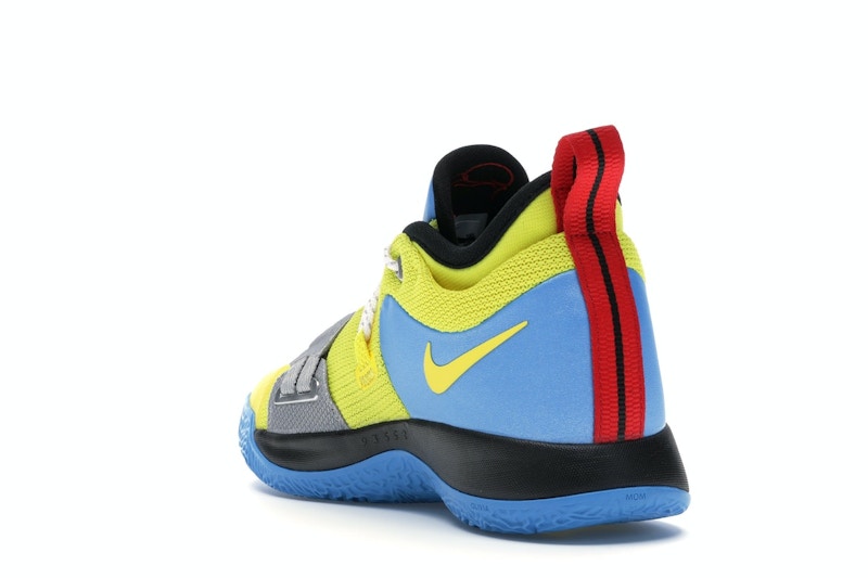 Nike PG 2.5 Opti Yellow Blue Hero (GS)