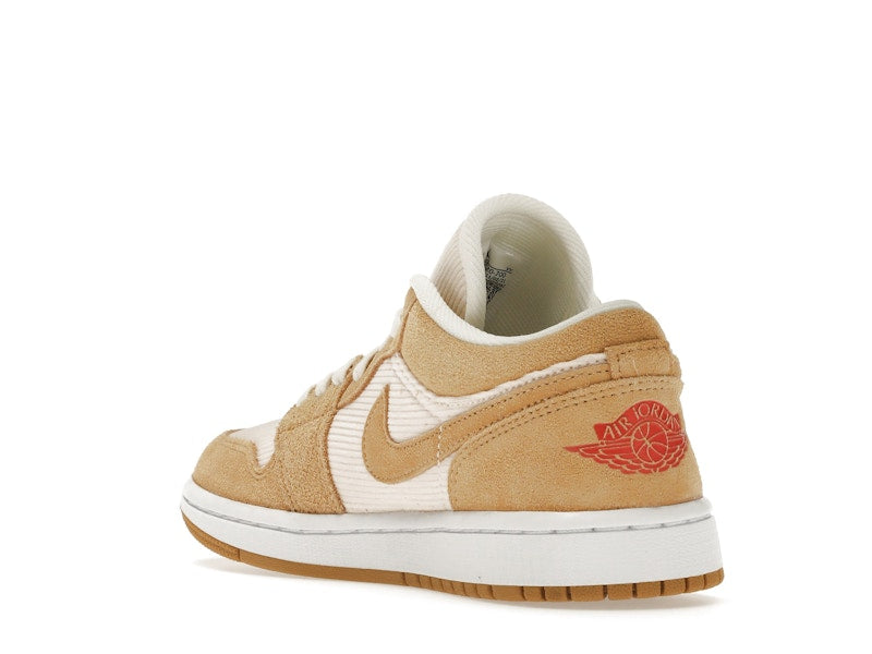 Jordan 1 Low SE Twine Orange Quartz Corduroy (Women's)
