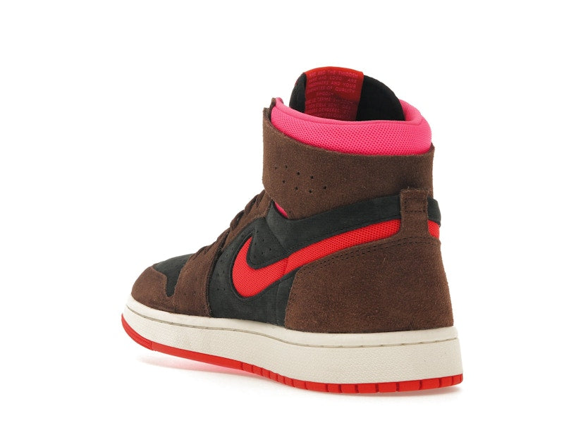 Jordan 1 High Zoom Air CMFT 2 Cacao Wow Picante Red (Women's)